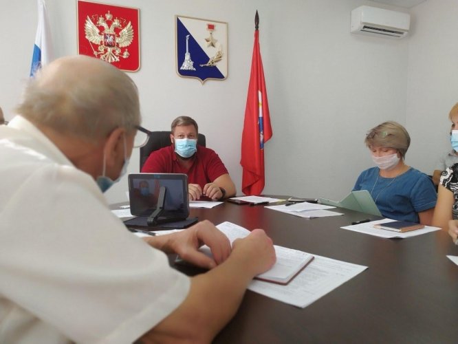 Нусинов Владислав Маркович на заседании общественного совета