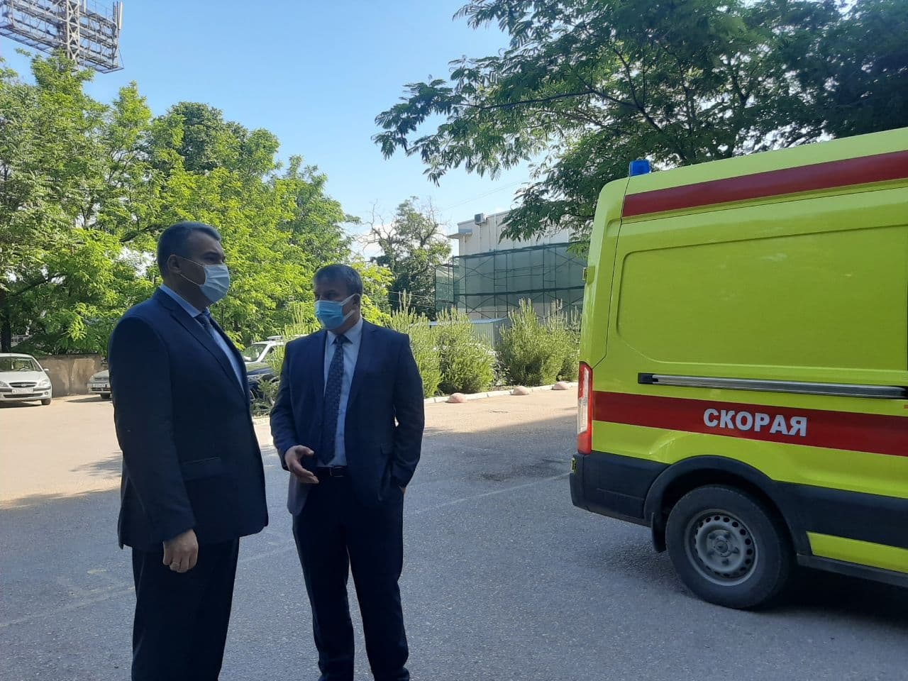 Директор Департамента здравоохранения провёл административный обход в травматологическом пункте и приёмном отделении городской больницы №1