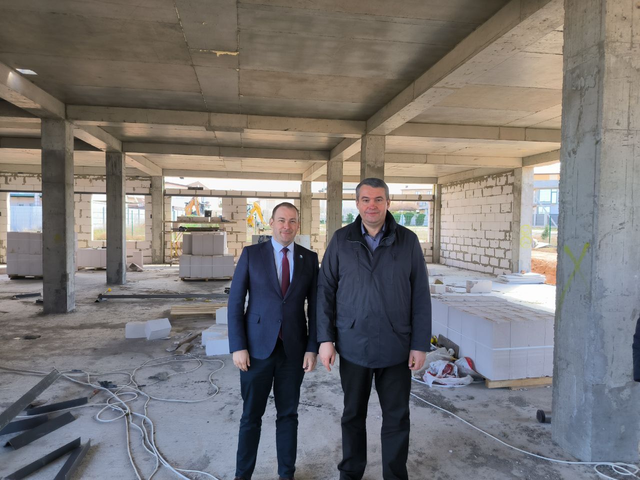 Проверили ход строительства врачебной амбулатории на Фиоленте