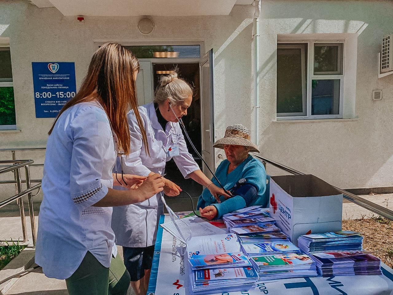 Жители Андреевки первыми открыли кампанию «Субботники здоровья», стартовавшую в сельской зоне Нахимовского района