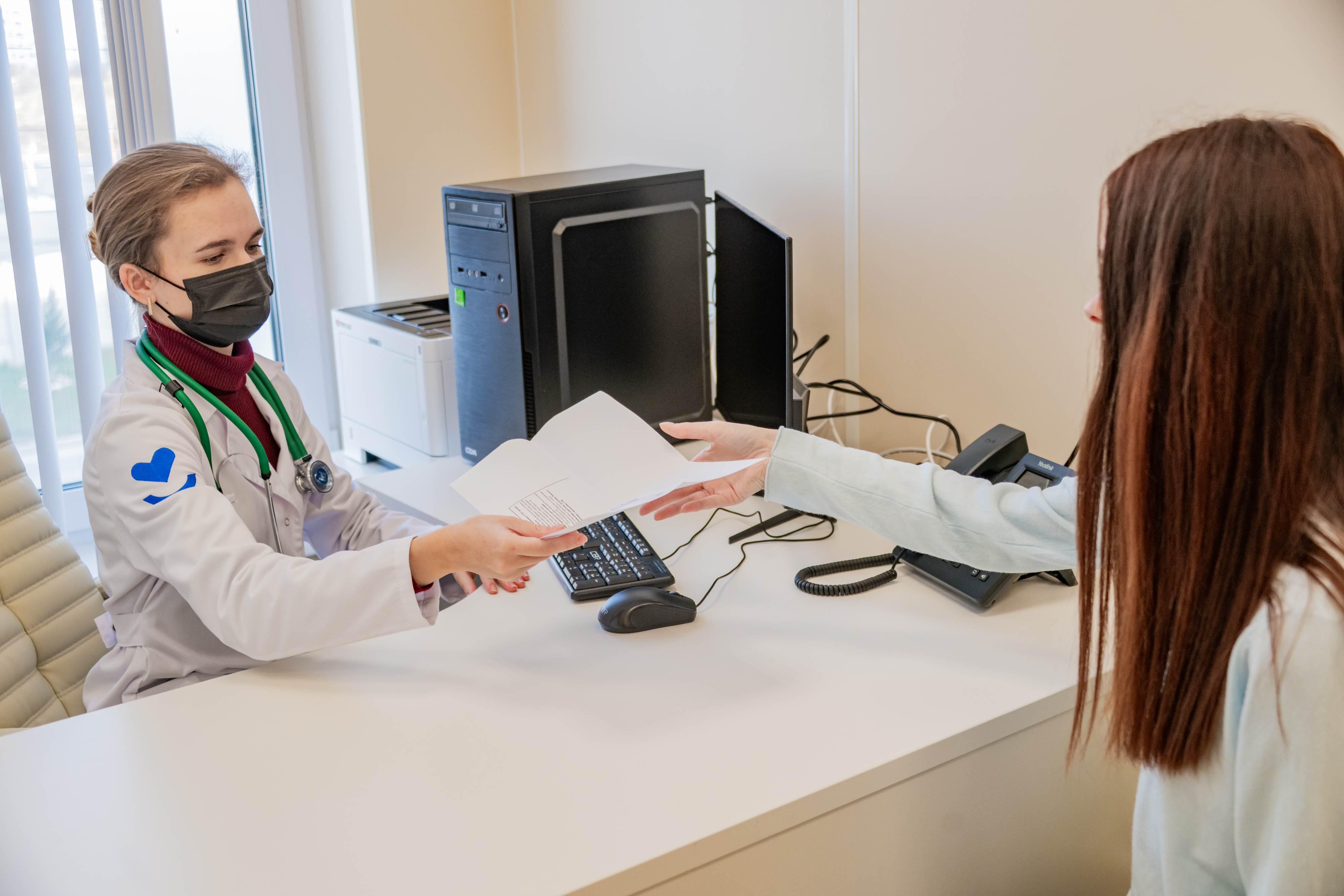 Итоги первого месяца работы новой поликлиники на Тараса Шевченко