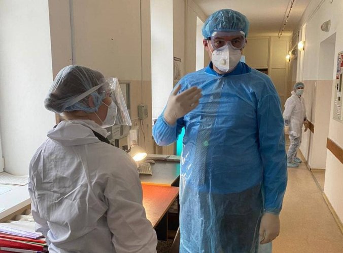 В севастопольской городской больнице № 1 готовится к запуску адсорбционный кислородный концентратор