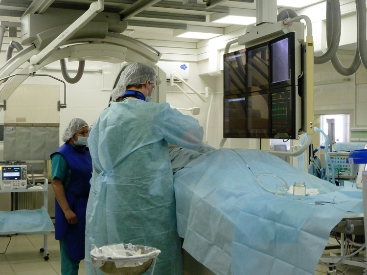 В региональном сосудистом центре Севастополя идет реализация нацпроекта «Здравоохранение»