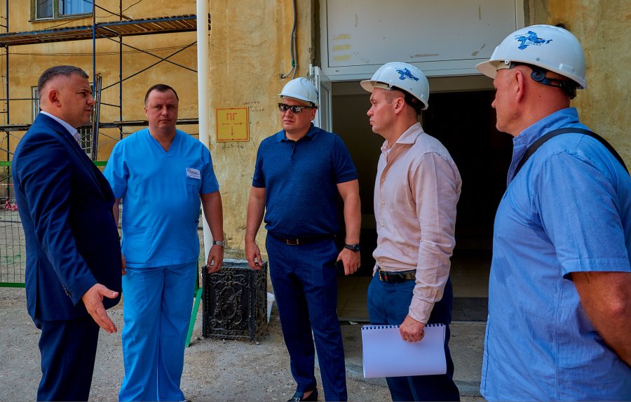 В Севастополе приступили к капитальному ремонту противотуберкулёзного диспансера