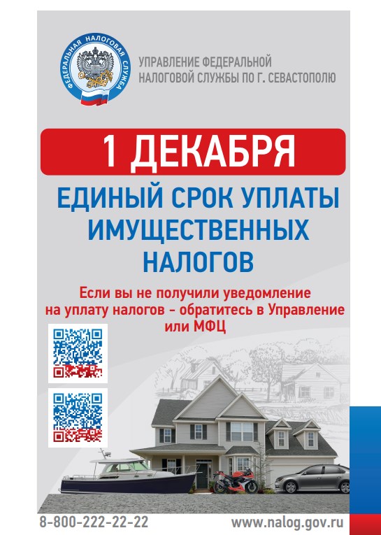 О едином сроке уплаты имущественного налога