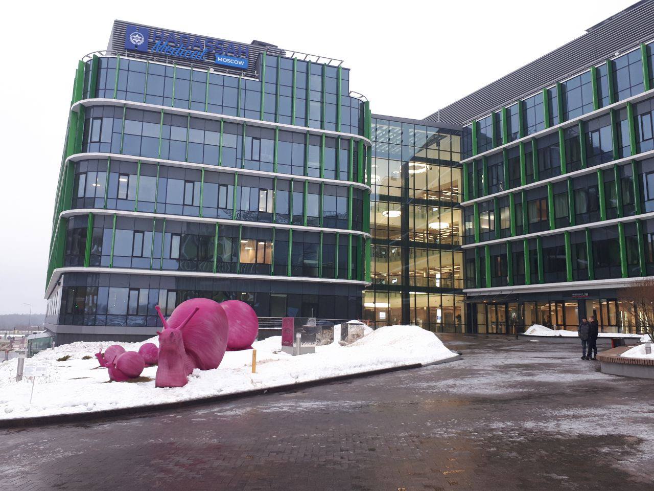 Рабочая встреча в официальном филиале израильского госпиталя Hadassah Medical, Москва. 