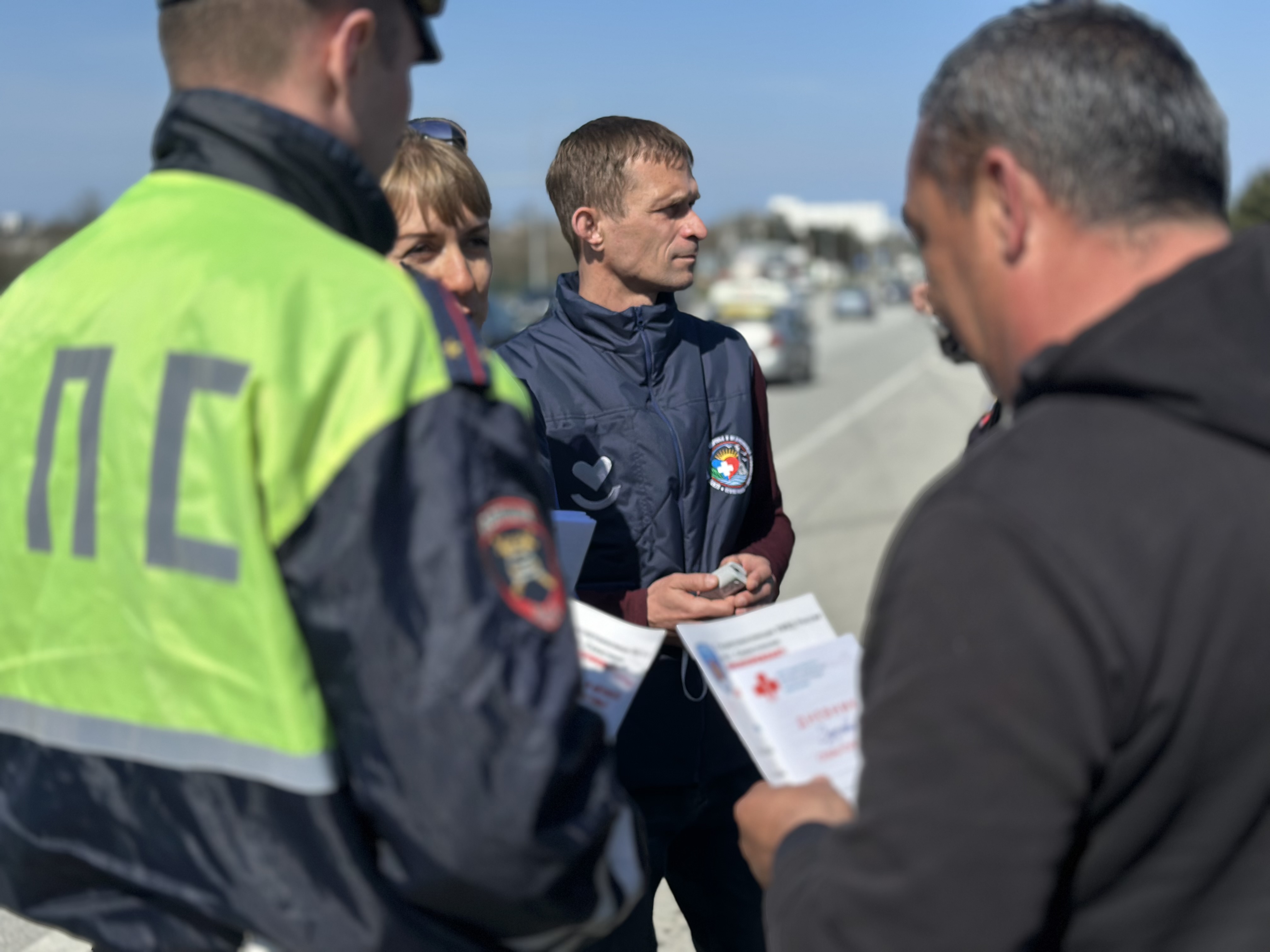 В Севастополе прошла первая в этом году акция «Здоровый водитель»