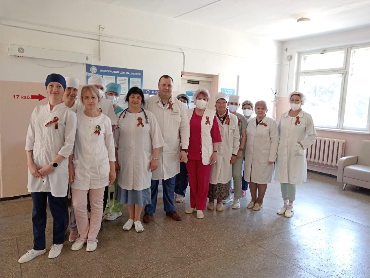 Департамент здравоохранения и медицинские организации города Севастополя присоединились ко Всероссийским акциям «Георгиевская ленточка», «Бессмертный полк» и «Окна Победы»!