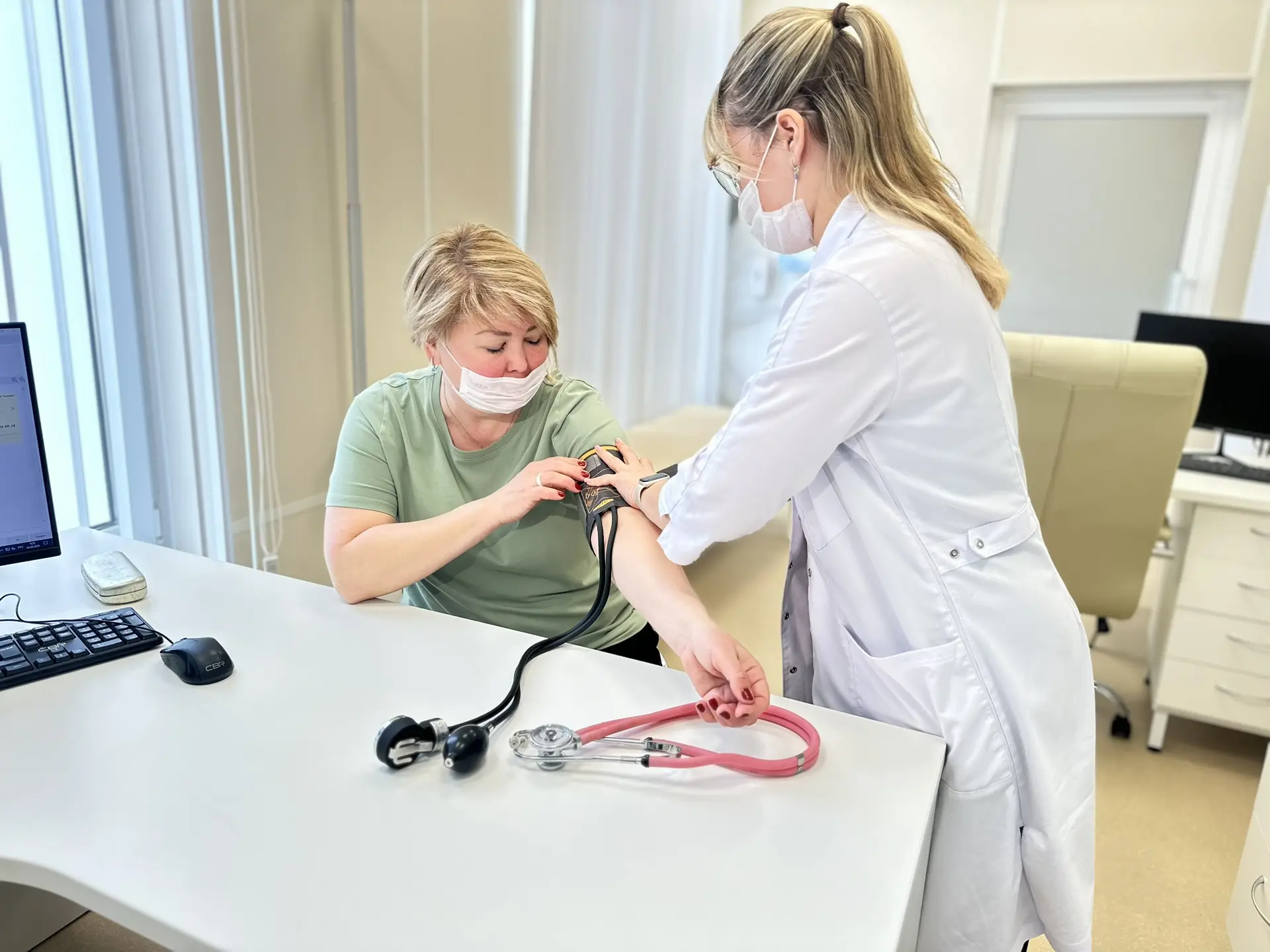 В новой поликлинике № 7 прошел первый День здоровья