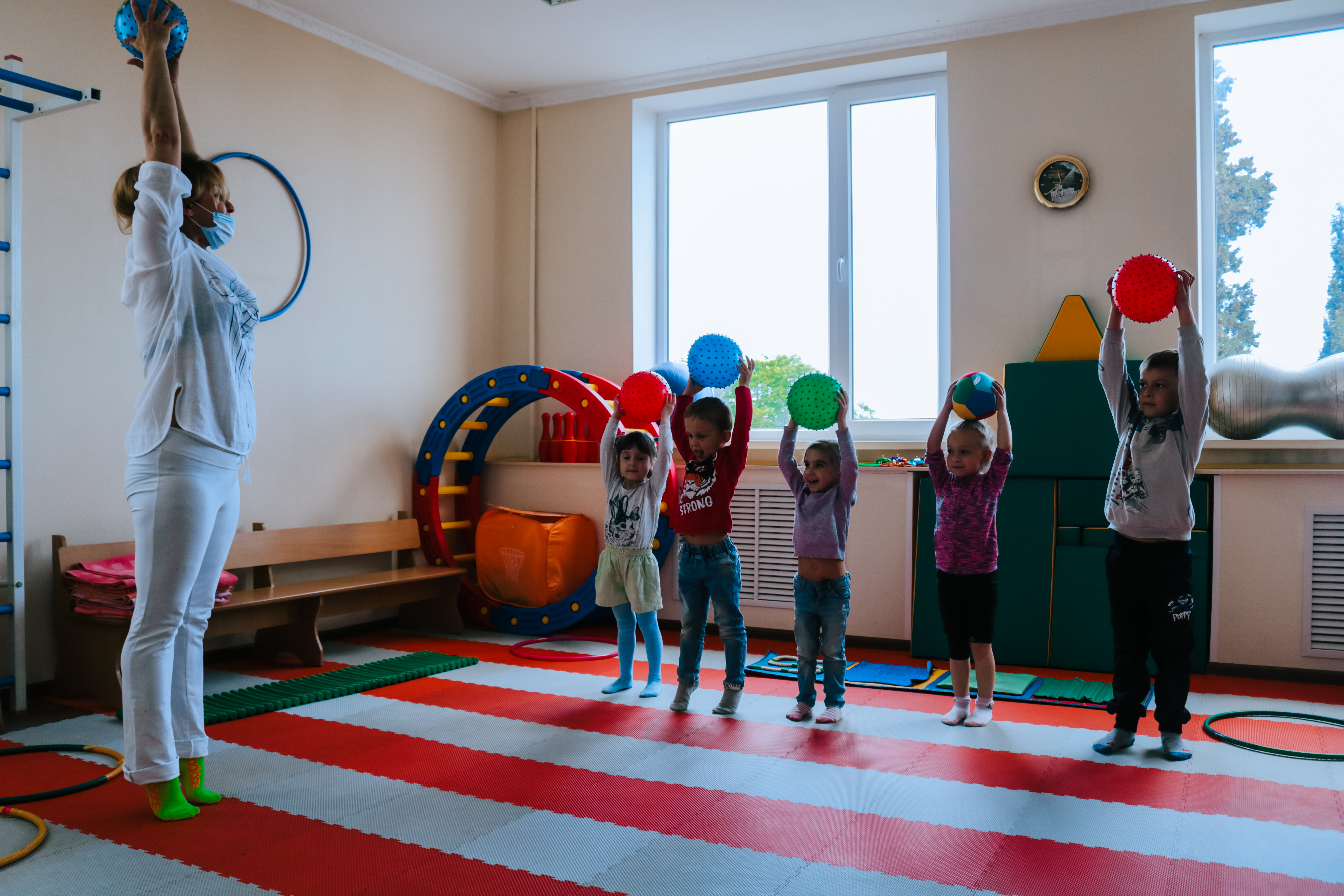В Детском центре медицинской реабилитации маленькие пациенты могут пройти восстановление после перенесённой коронавирусной инфекции