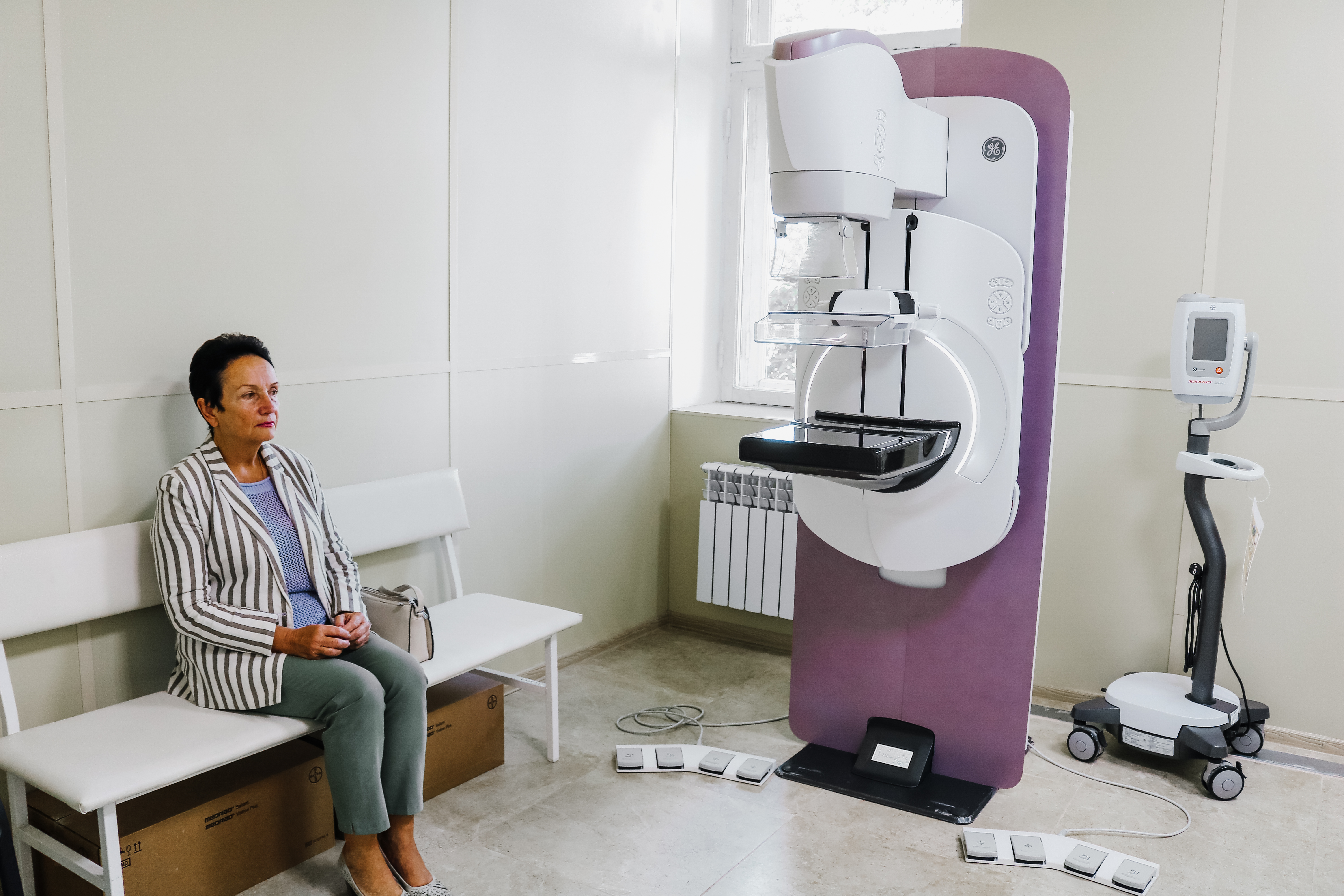 Работа на новом оборудовании: в поликлинике № 1 запущен новейший маммограф