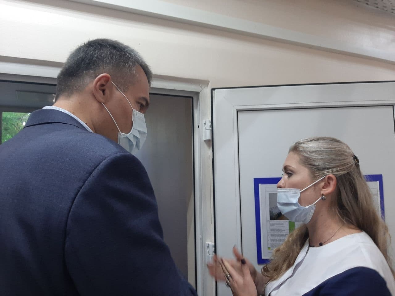 Директор Департамента здравоохранения провёл административный обход в травматологическом пункте и приёмном отделении городской больницы №1