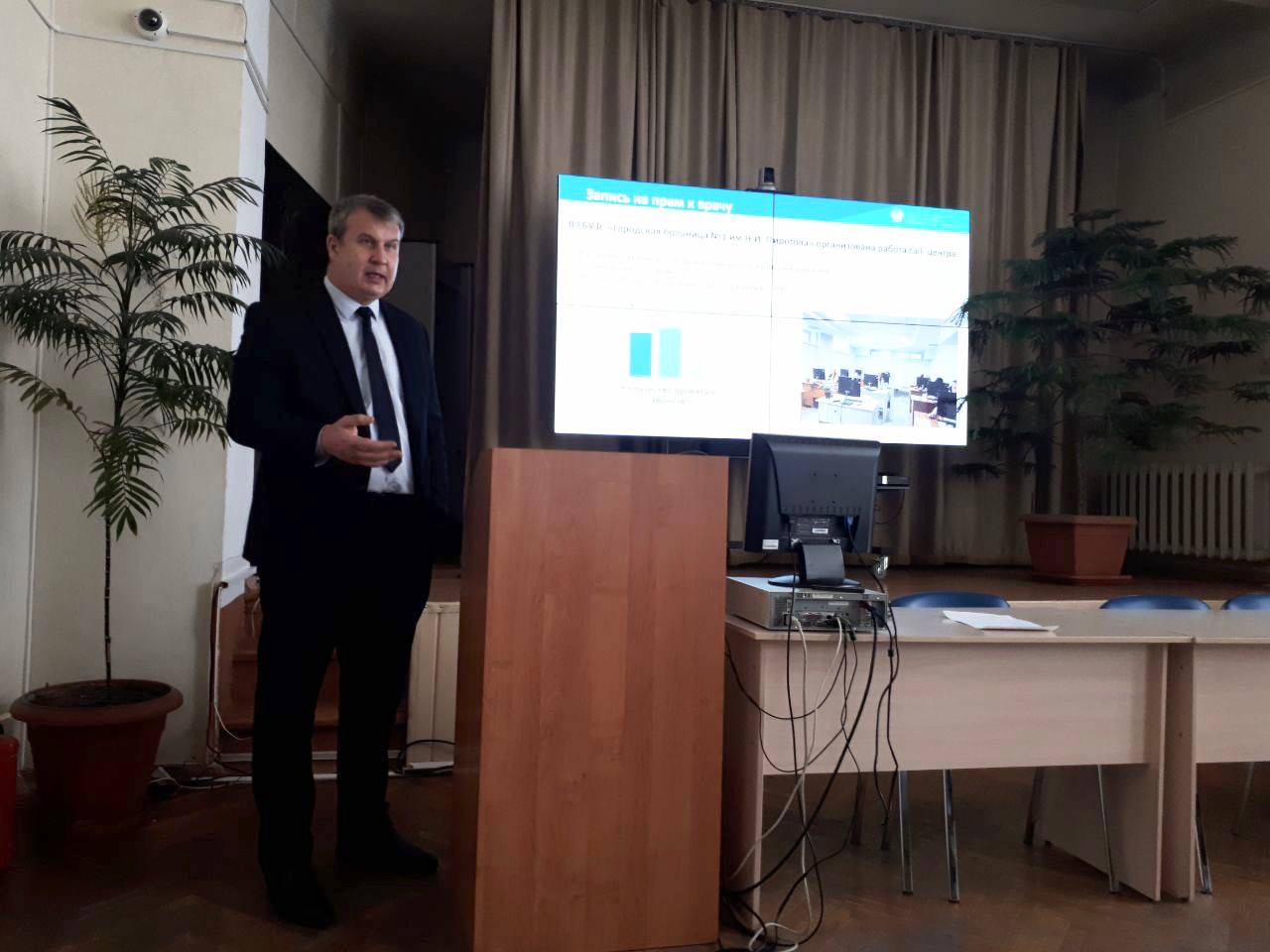 Сегодня в севастопольских городских больницах прошли встречи с населением