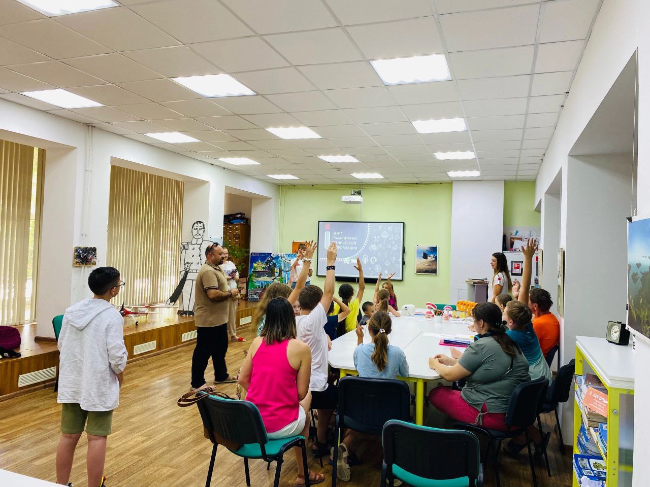 День любви, семьи и верности: специалисты Центра общественного здоровья организовали интерактив для детей и их родителей