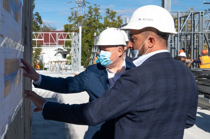 В Севастополе строят новый модульный корпус в инфекционной больнице