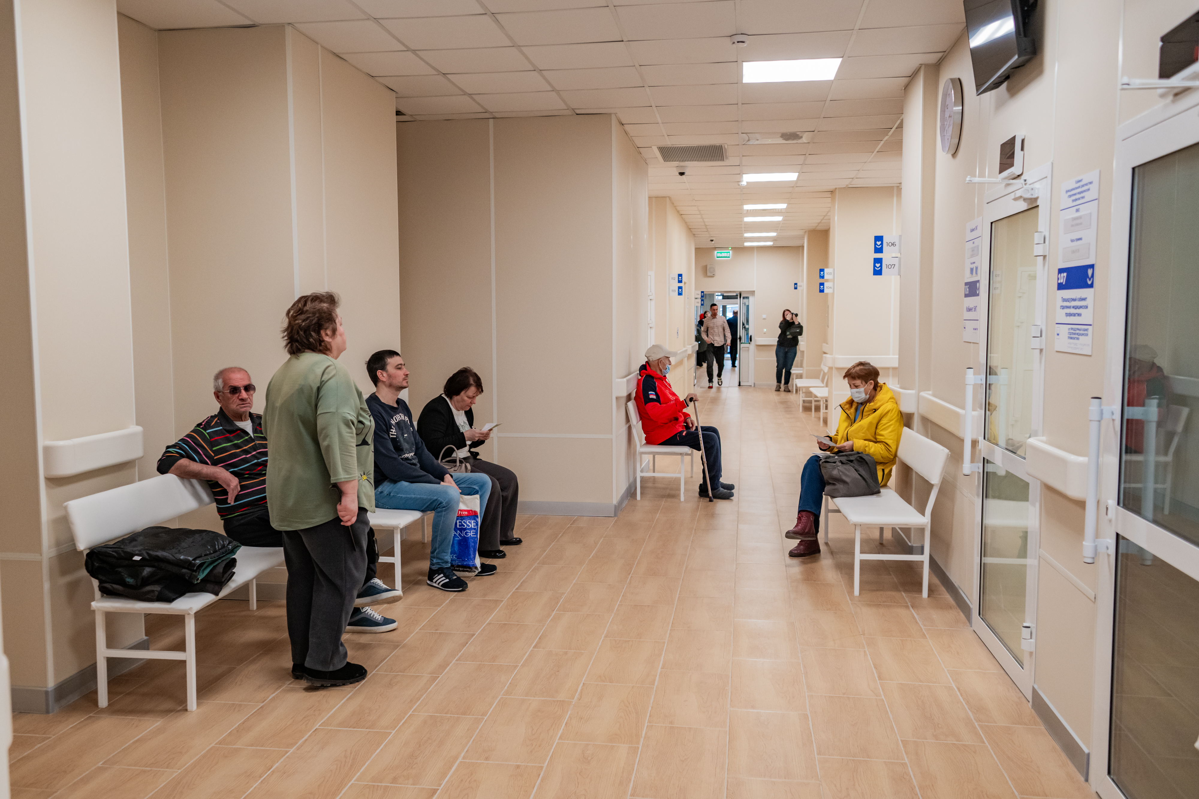 Итоги первого месяца работы новой поликлиники на Тараса Шевченко