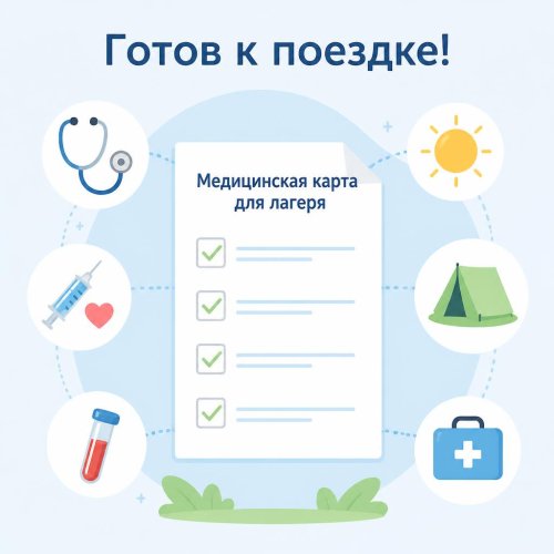 График прохождения медицинского обследования и оформления медицинских документов для заезда в организации отдыха детей и их оздоровления в период летней оздоровительной кампании 2026 года