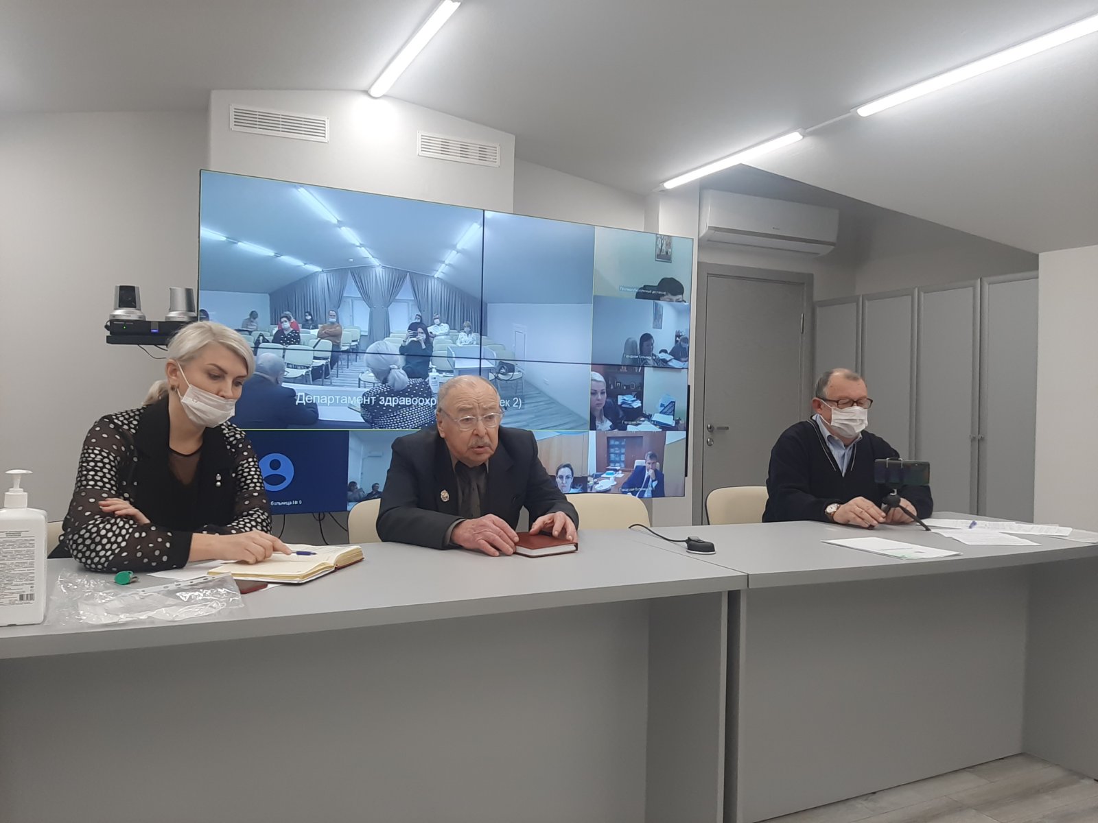 Сегодня состоялось заседание Общественного совета при Департаменте здравоохранения города Севастополя