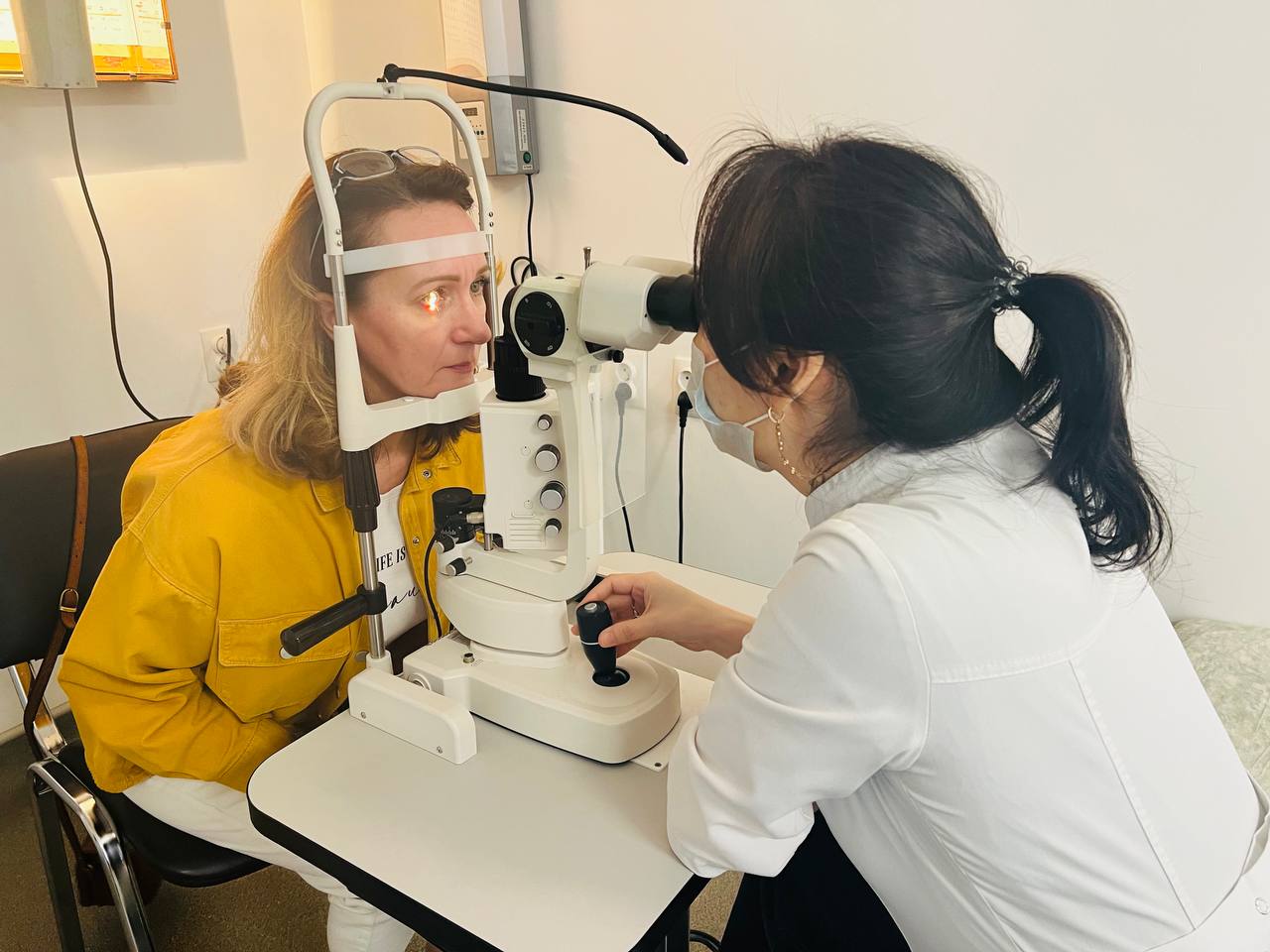 Ветераны боевых действий и члены их семей прошли комплексный медицинский осмотр в преддверии Всемирного дня здоровья