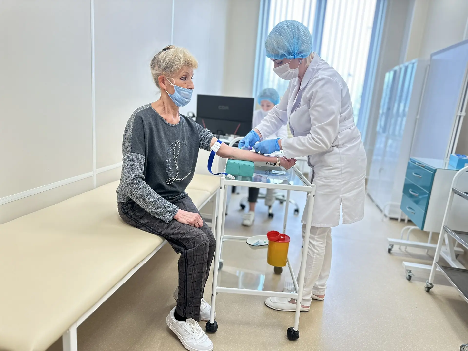 В новой поликлинике № 7 прошел первый День здоровья