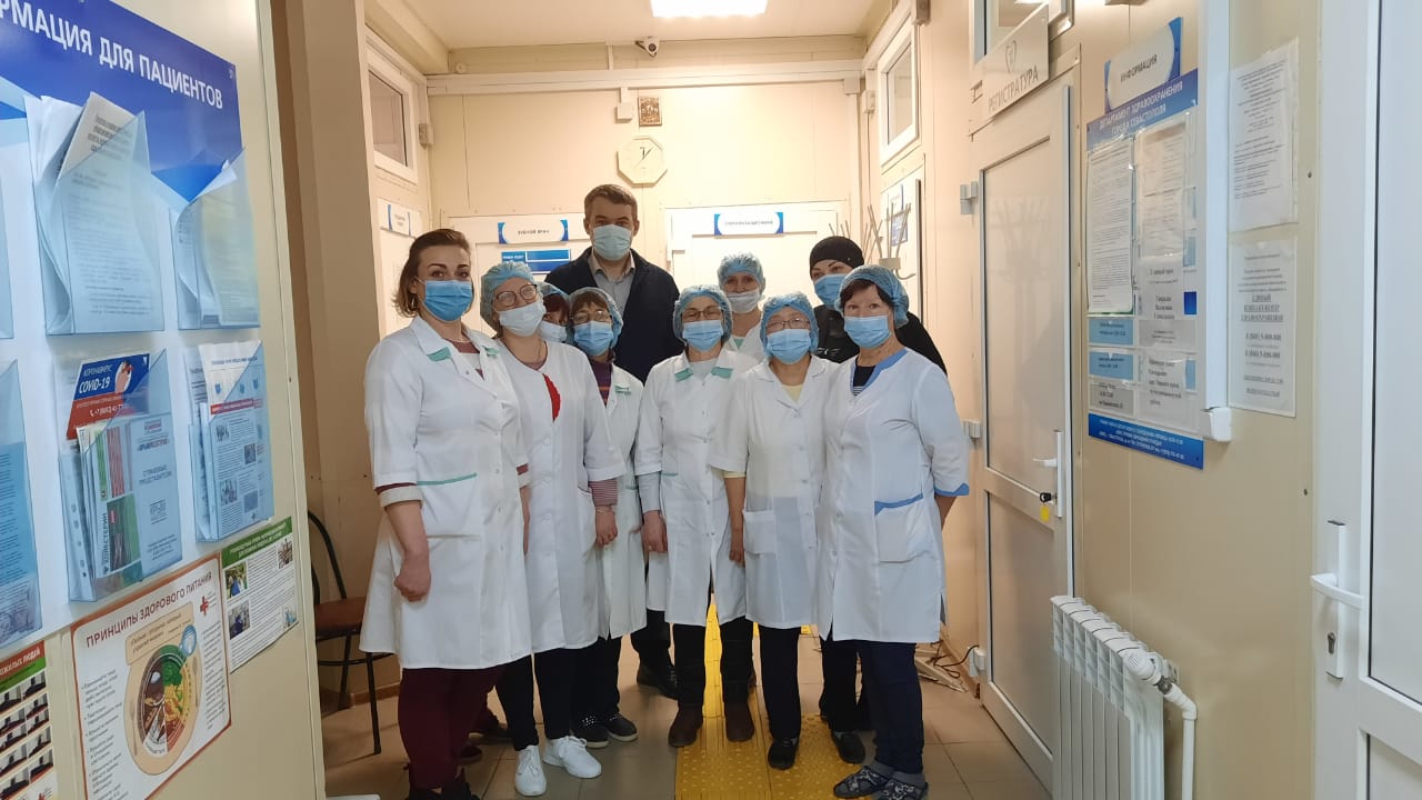 Директор Департамента здравоохранения провёл административный обход в амбулаториях и ФАПах городской больницы №4