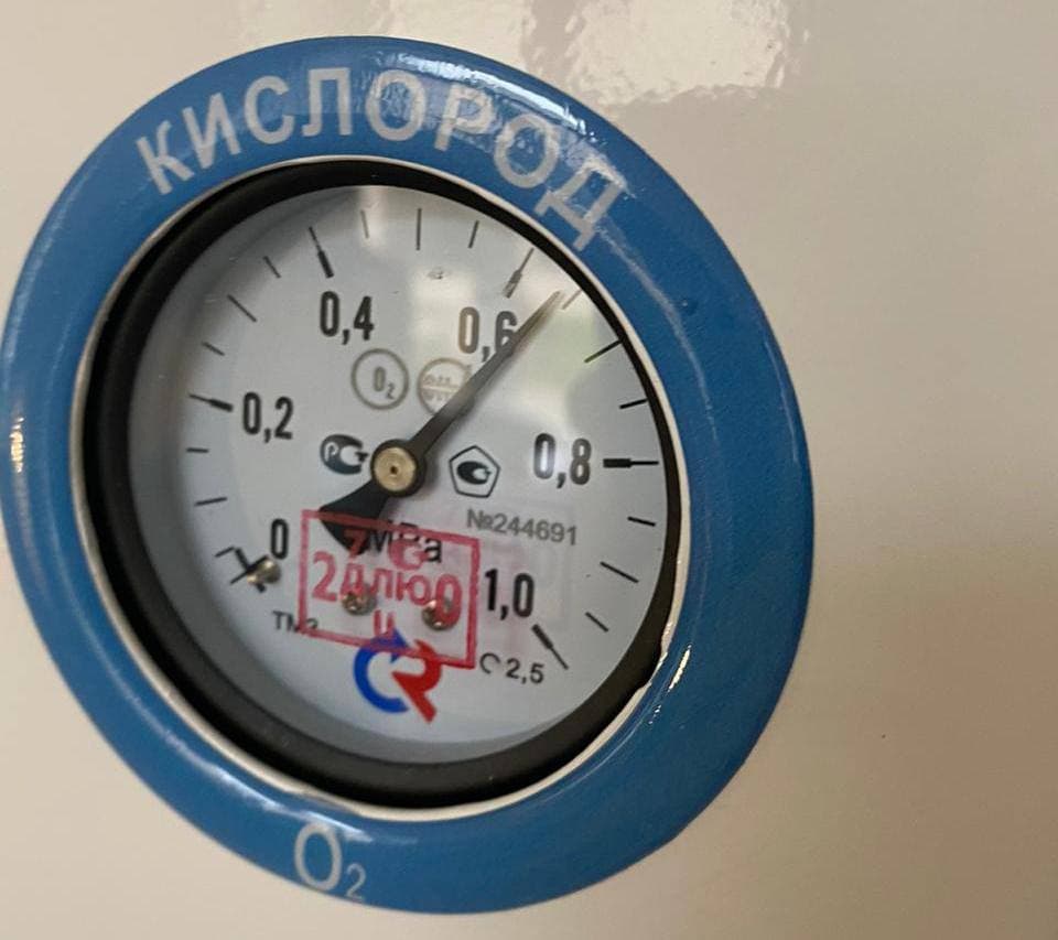 В севастопольской городской больнице № 1 готовится к запуску адсорбционный кислородный концентратор