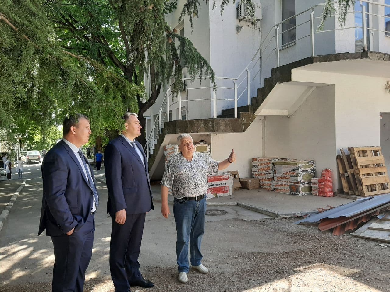 Директор Департамента здравоохранения провёл административный обход в травматологическом пункте и приёмном отделении городской больницы №1