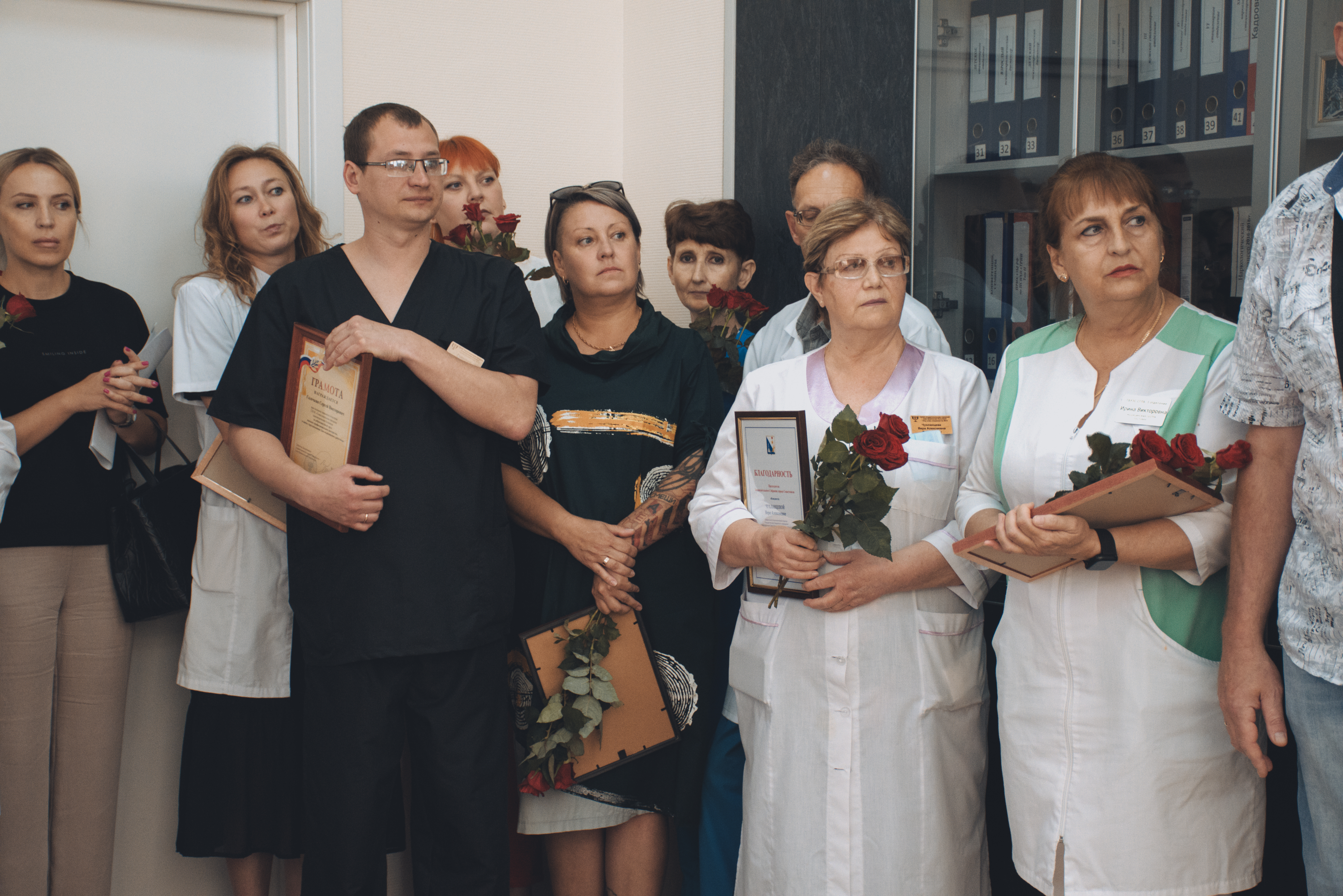 Директор Департамента здравоохранения и его заместители поздравили медицинских работников с профессиональным праздником