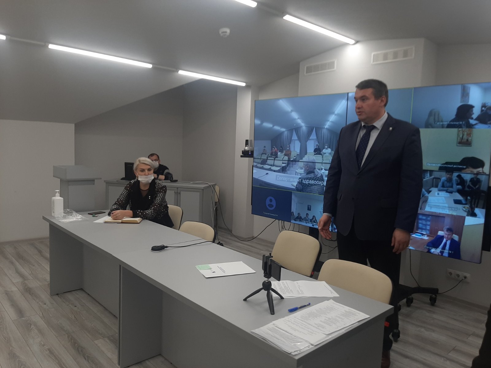 Сегодня состоялось заседание Общественного совета при Департаменте здравоохранения города Севастополя