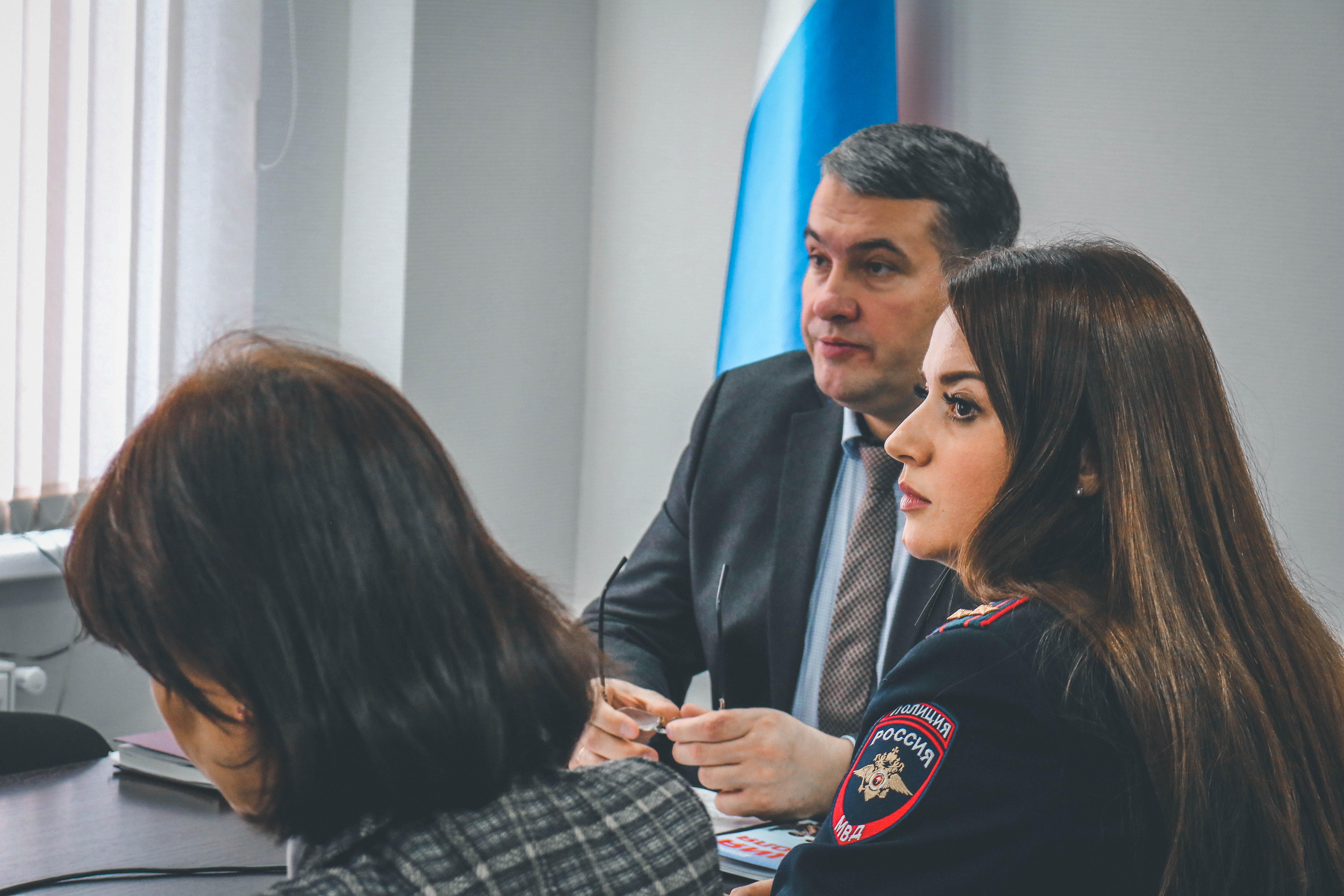 В Департаменте прошла встреча с представителем силовых структур
