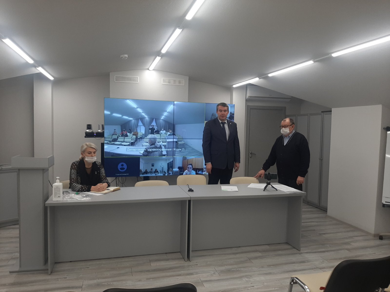 Сегодня состоялось заседание Общественного совета при Департаменте здравоохранения города Севастополя