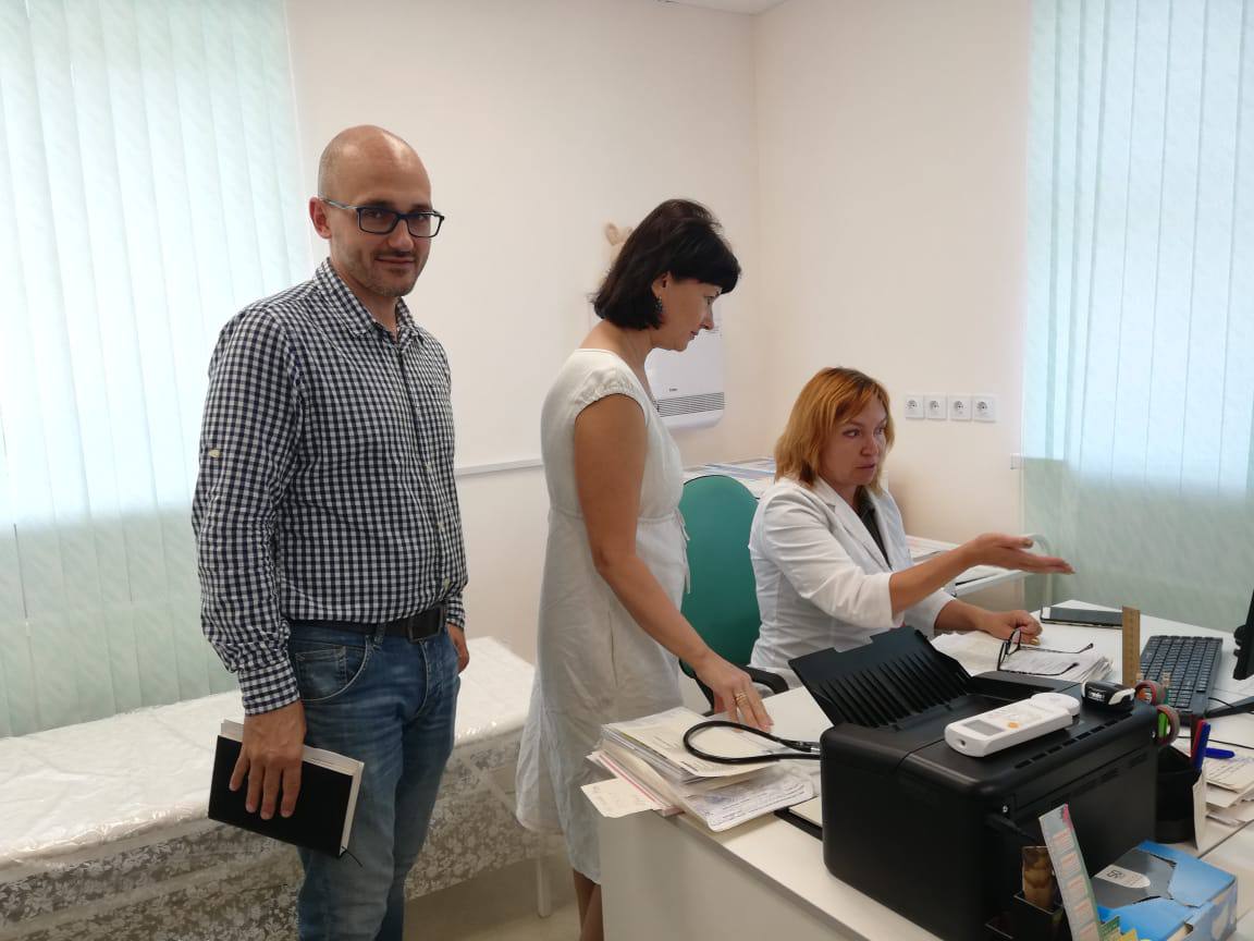 Заместитель директора Департамента здравоохранения Севастополя провела административный обход врачебных амбулаторий  и ФАПов городской больницы № 4