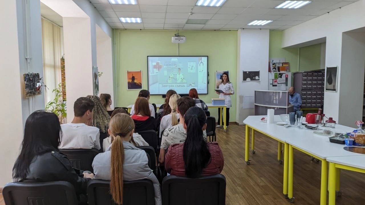 Мастерская "Курсы со вкусом" в проекте "Молодежный урбанистический митап "ЗОЖ-пропаганда"