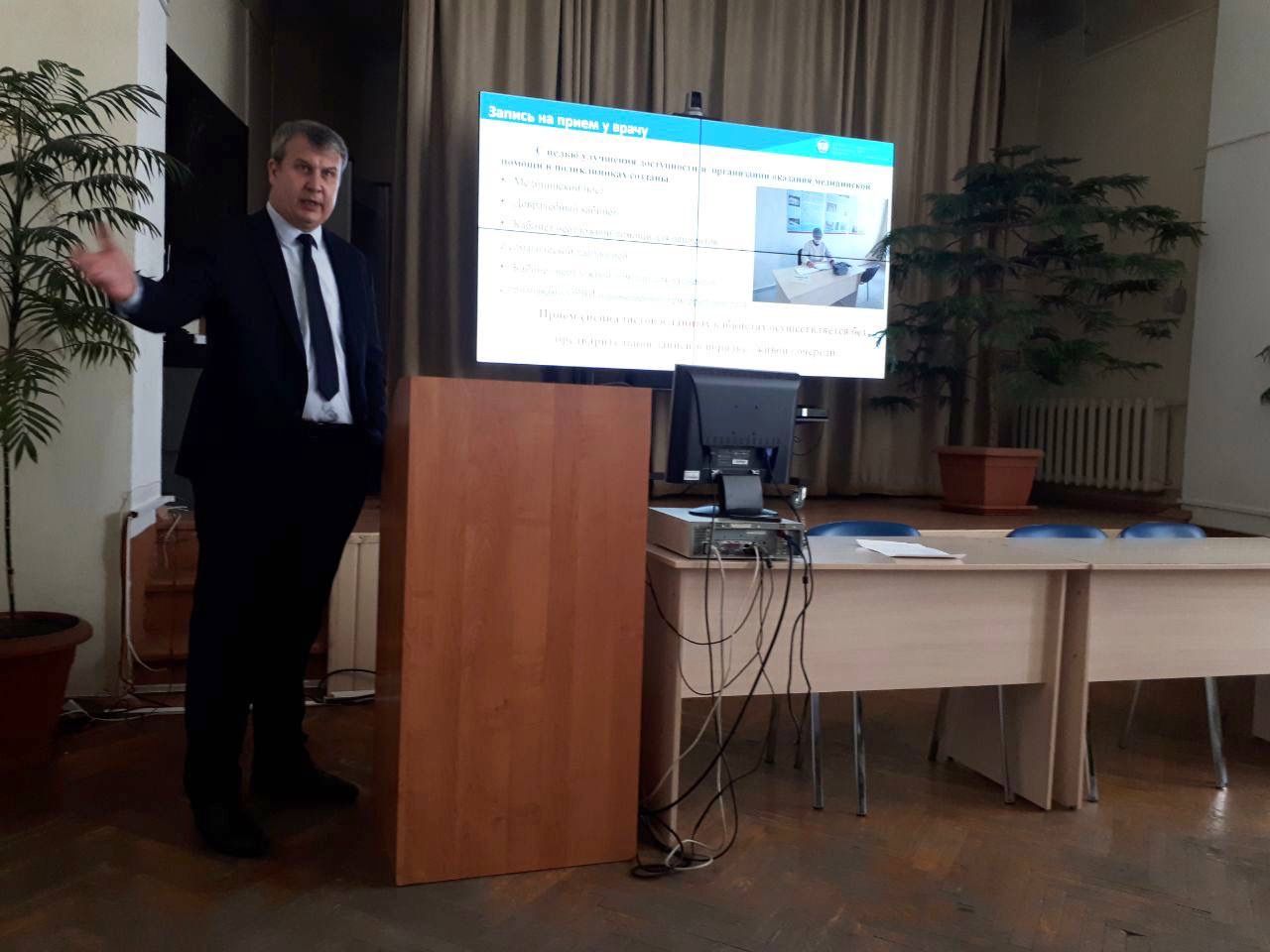 Сегодня в севастопольских городских больницах прошли встречи с населением