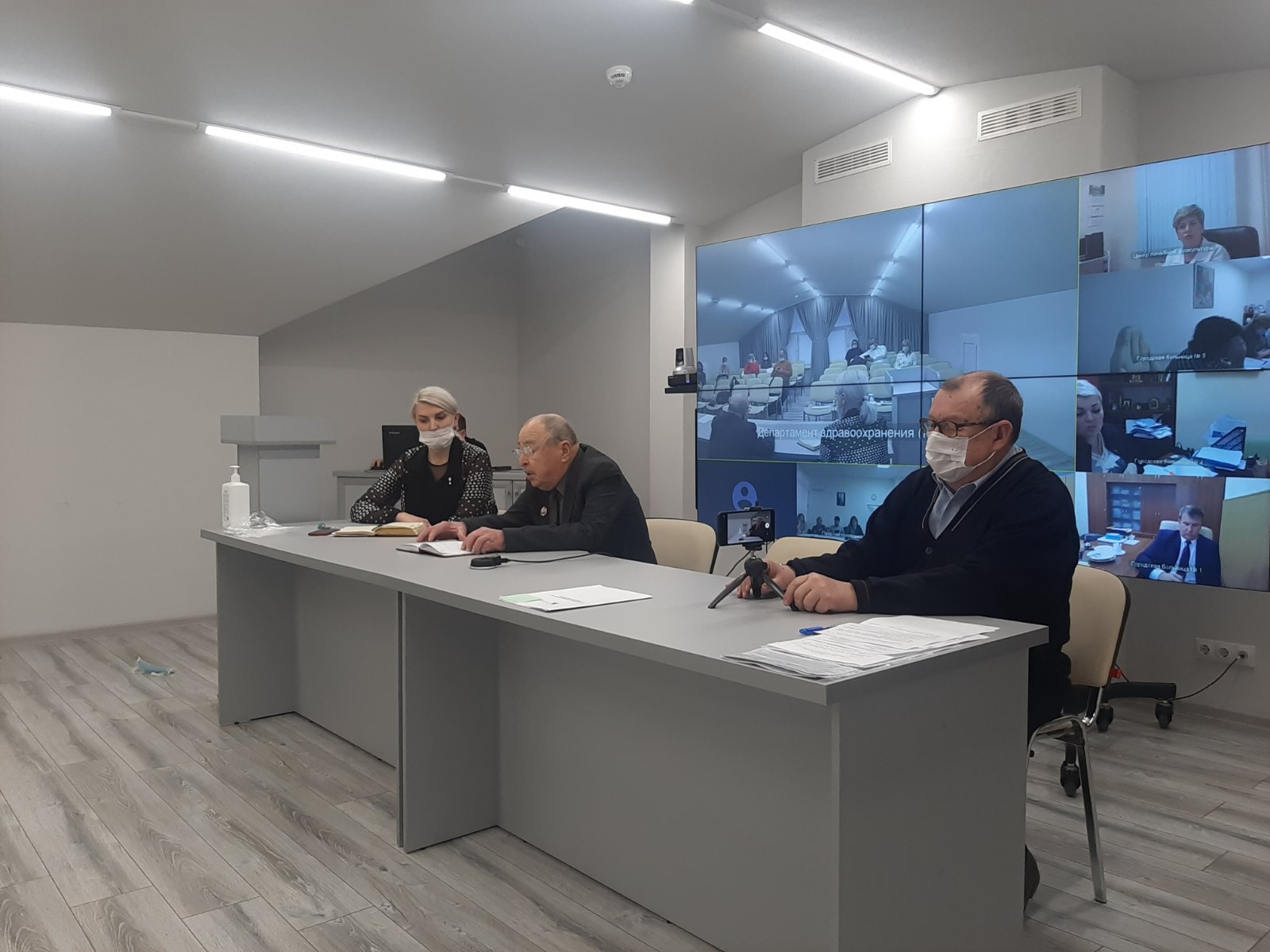 Сегодня состоялось заседание Общественного совета при Департаменте здравоохранения города Севастополя