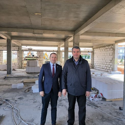 Проверили ход строительства врачебной амбулатории на Фиоленте