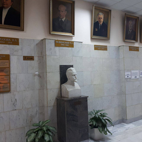 Рабочая встреча в официальном филиале израильского госпиталя Hadassah Medical, Москва. 