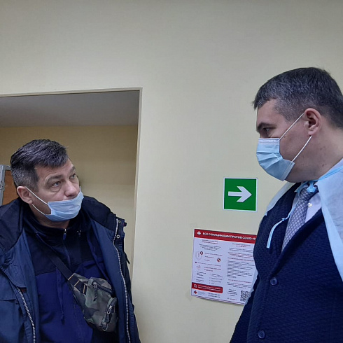 Директор Департамента здравоохранения провёл администативный обход в Региональном сосудистом центре.