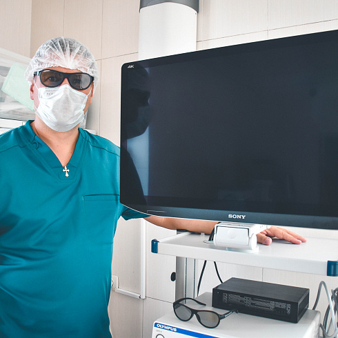 Эндоскопическая 3D-визуализация стала доступна в отделении хирургических методов лечения Севастопольского онкологического диспансера