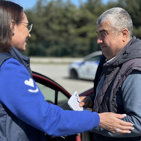 В Севастополе прошла первая в этом году акция «Здоровый водитель»