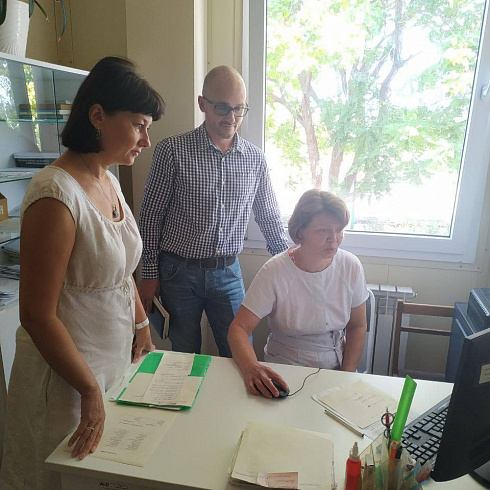 Заместитель директора Департамента здравоохранения Севастополя провела административный обход врачебных амбулаторий  и ФАПов городской больницы № 4