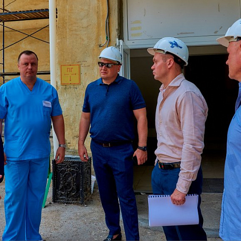 В Севастополе приступили к капитальному ремонту противотуберкулёзного диспансера