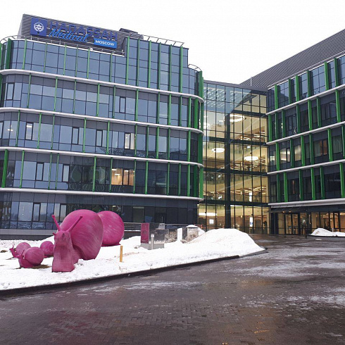 Рабочая встреча в официальном филиале израильского госпиталя Hadassah Medical, Москва. 