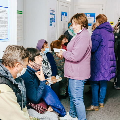 Жители села Терновка проверили своё здоровье