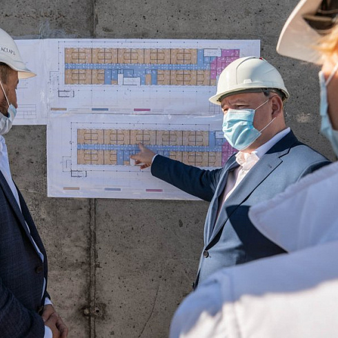 В Севастополе строят новый модульный корпус в инфекционной больнице