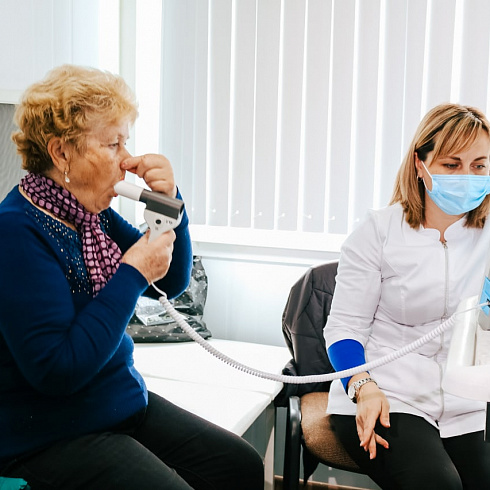 Жители села Терновка проверили своё здоровье