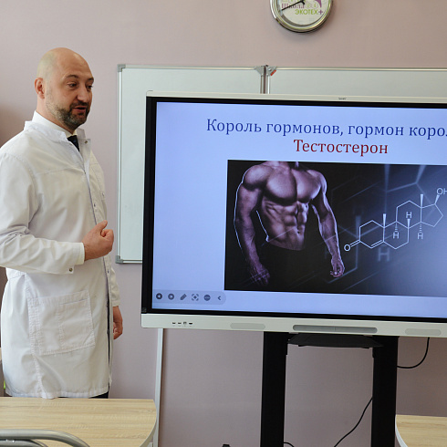 Первая в этом году "Ярмарка здоровья" прошла для учеников школы "Экотех"