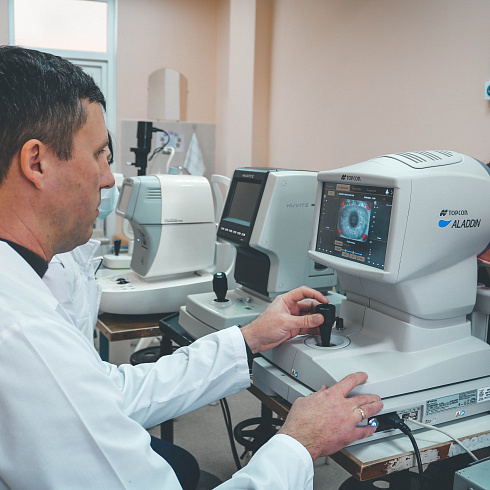 Время диагностики и риски для пациента снижены: в офтальмологическое отделение поступило новое оборудование