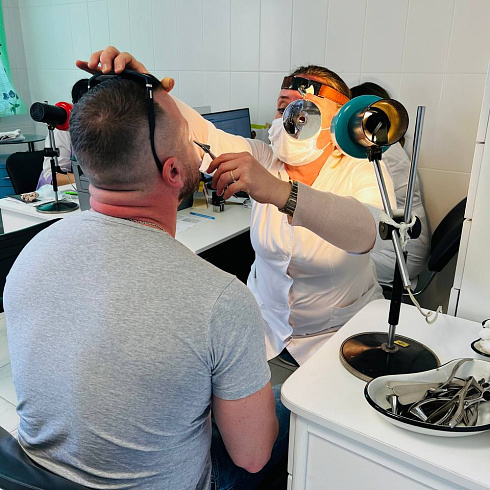 Ветераны боевых действий и члены их семей прошли комплексный медицинский осмотр в преддверии Всемирного дня здоровья