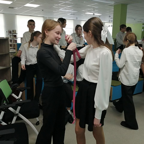 Первая в этом году "Ярмарка здоровья" прошла для учеников школы "Экотех"